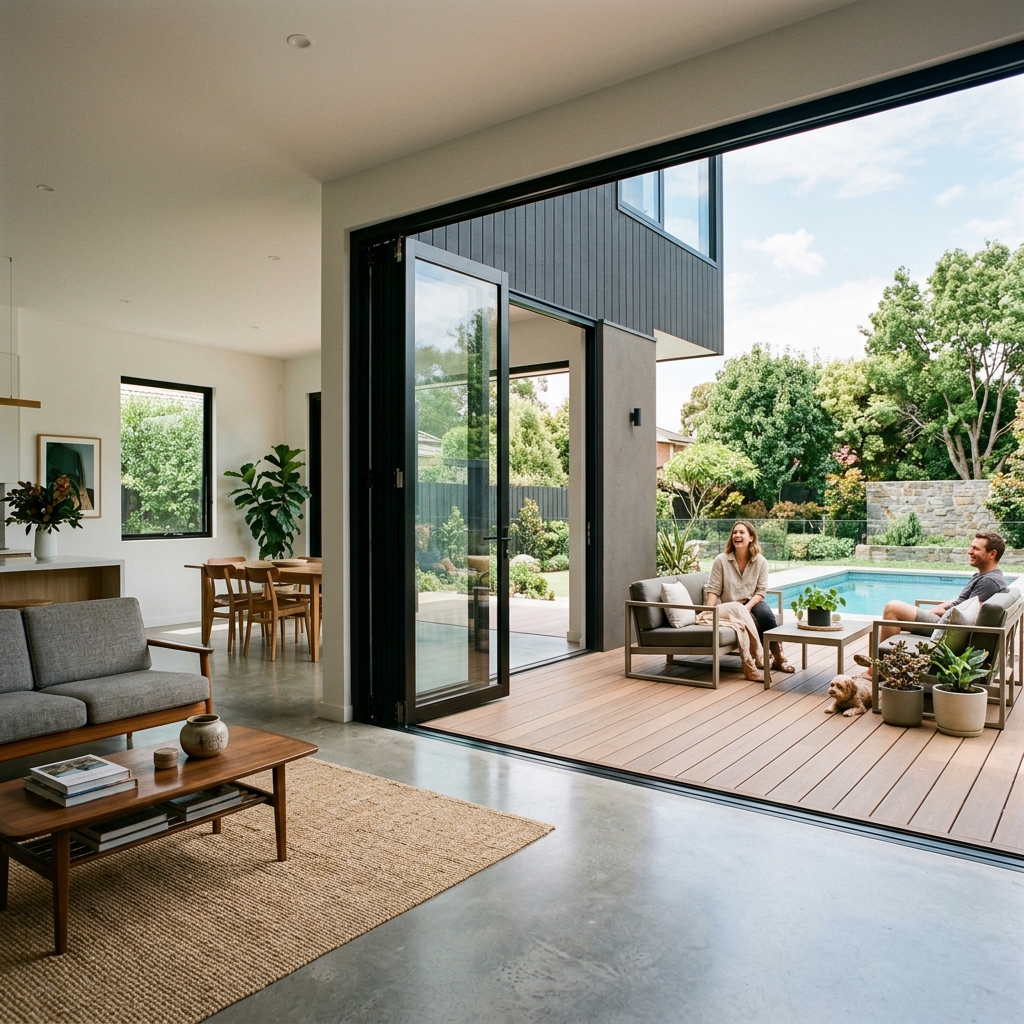 Folding doors
