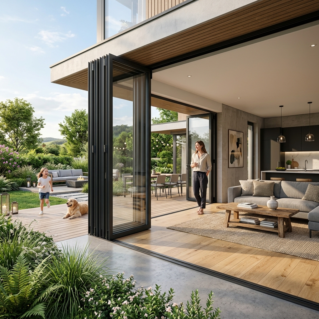 Folding doors
