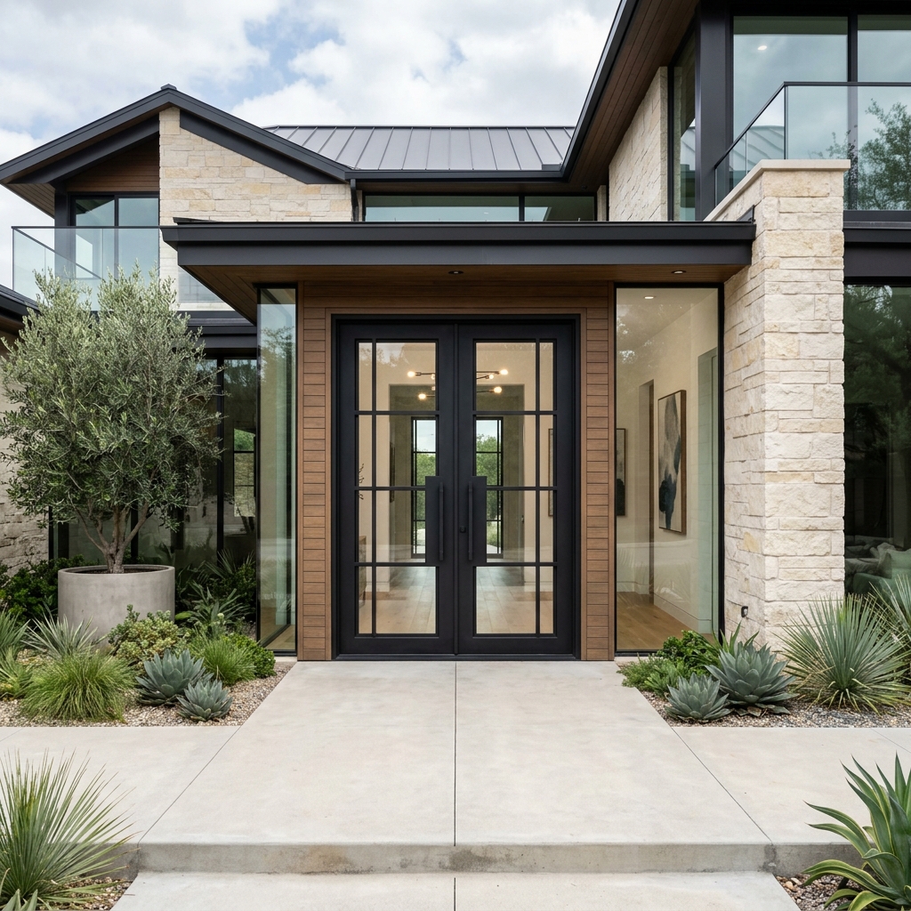 Iron doors