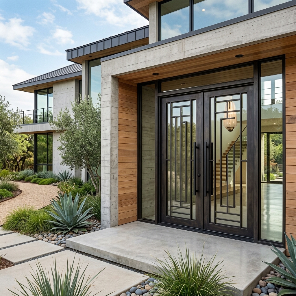 Iron doors