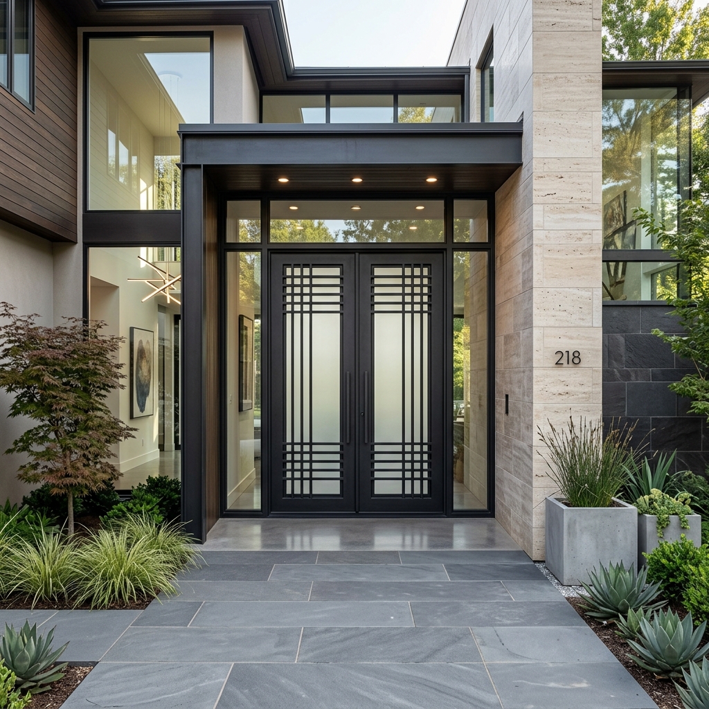 Iron doors